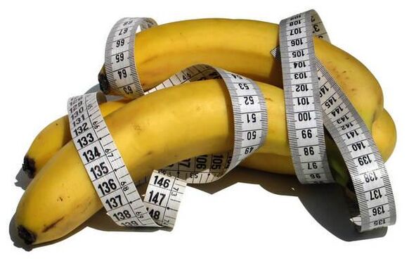 banana i mjerna vrpca